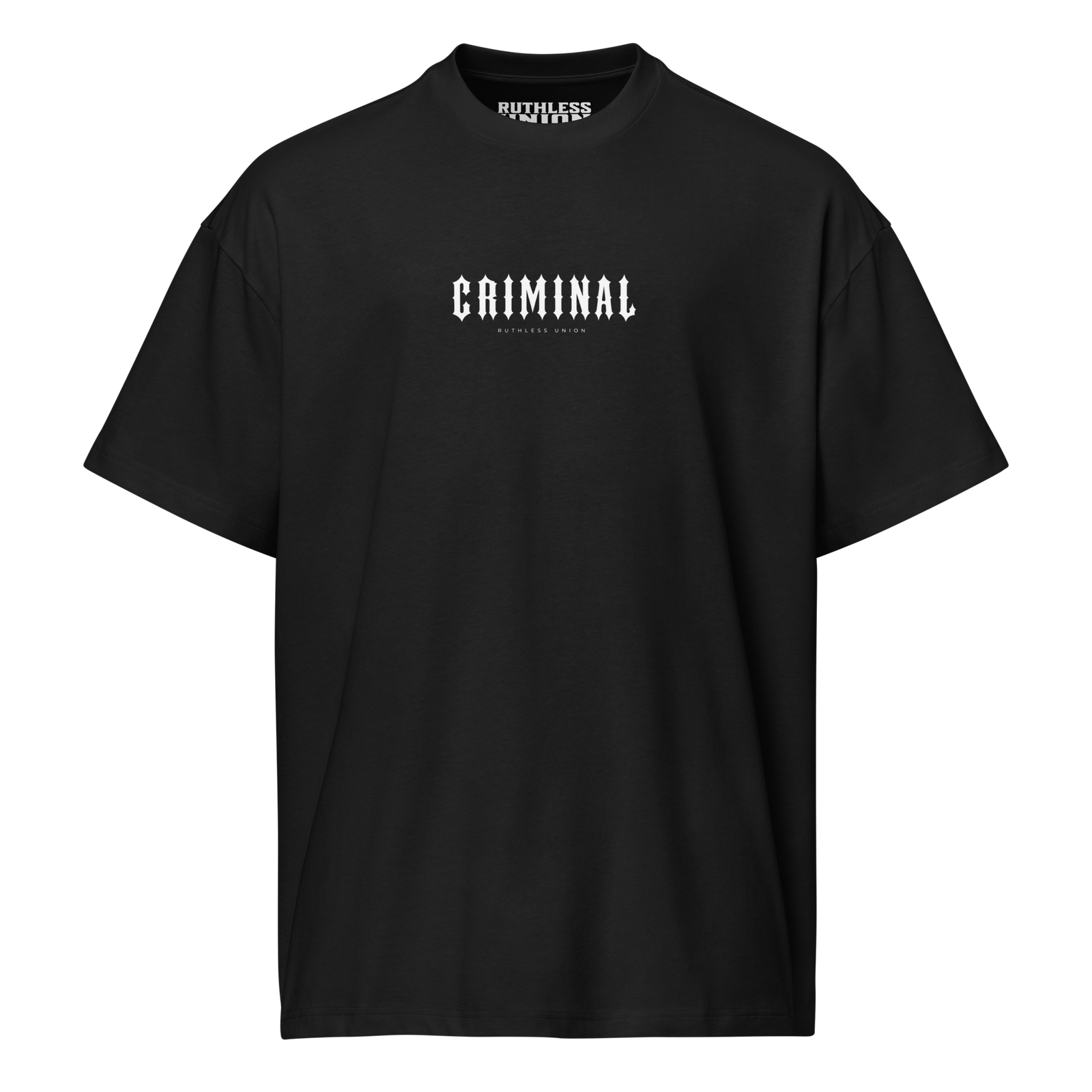 Criminal Oversized Tee Black