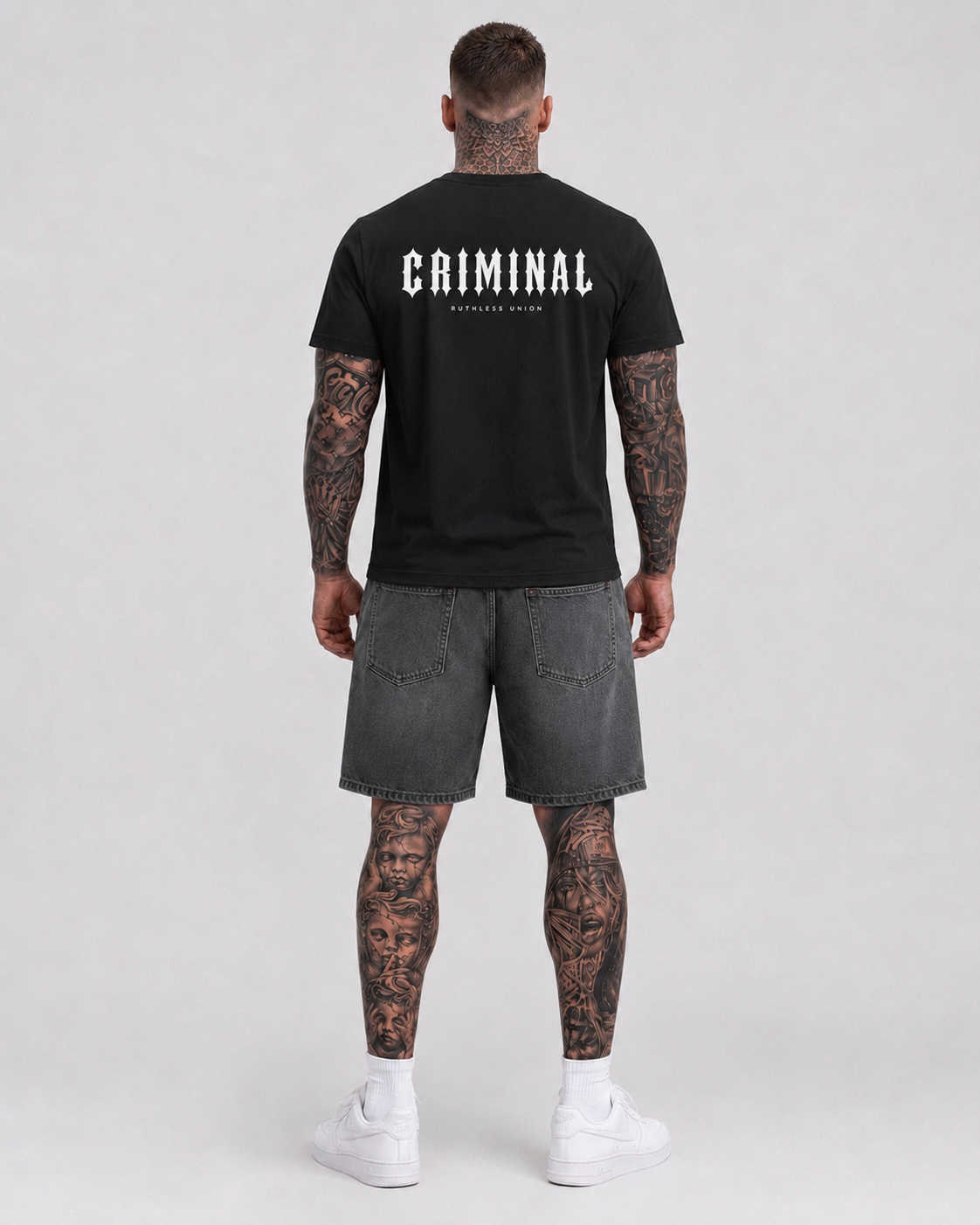 Criminal Tee Black