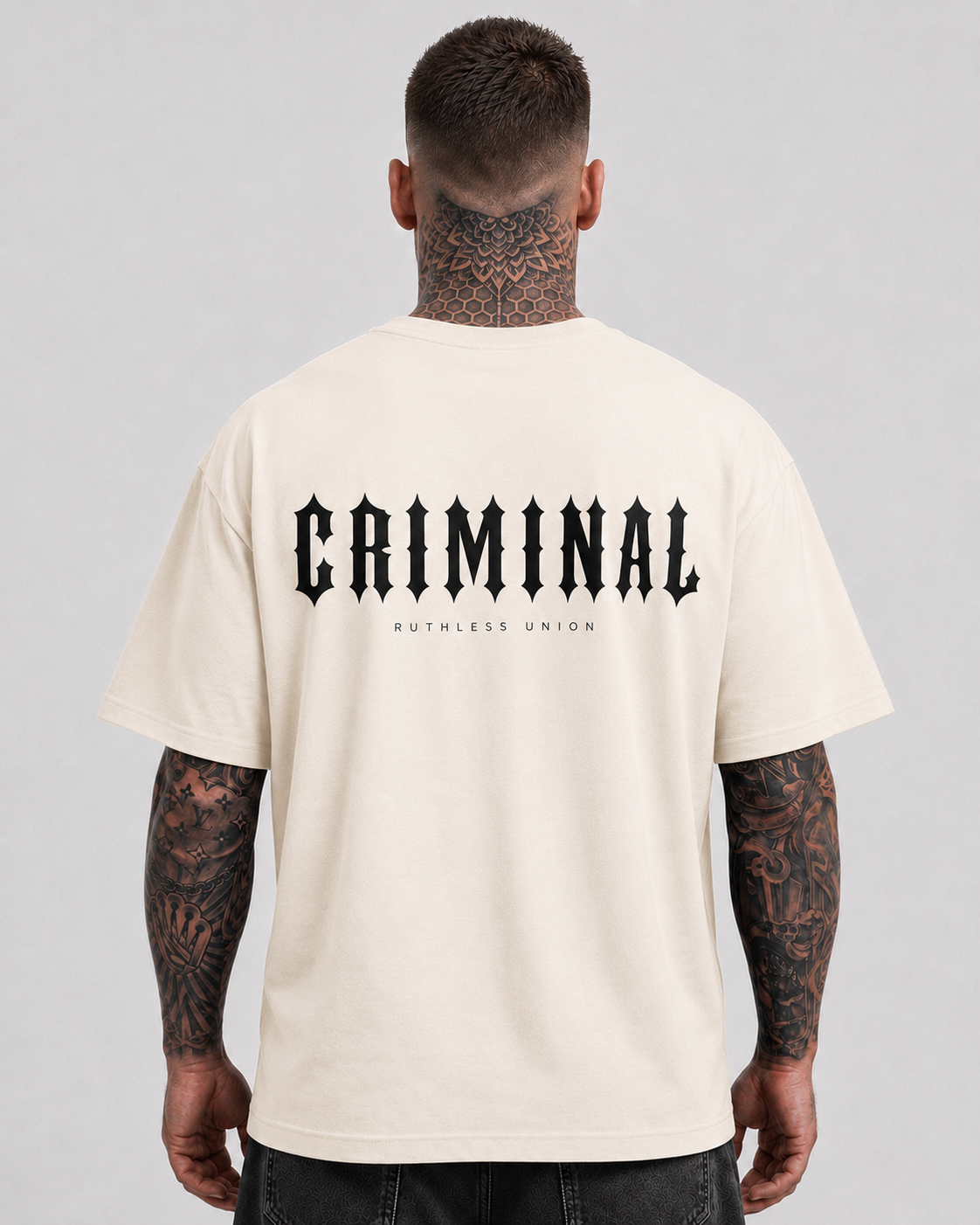 Criminal Oversized Tee Off White
