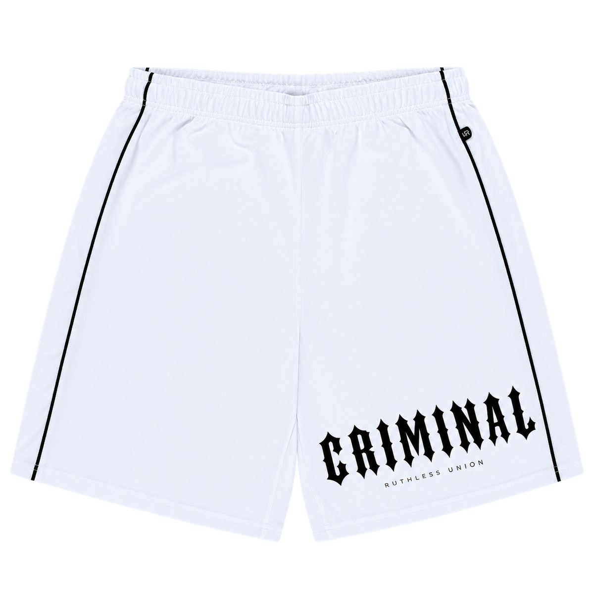 Criminal Performance Shorts White