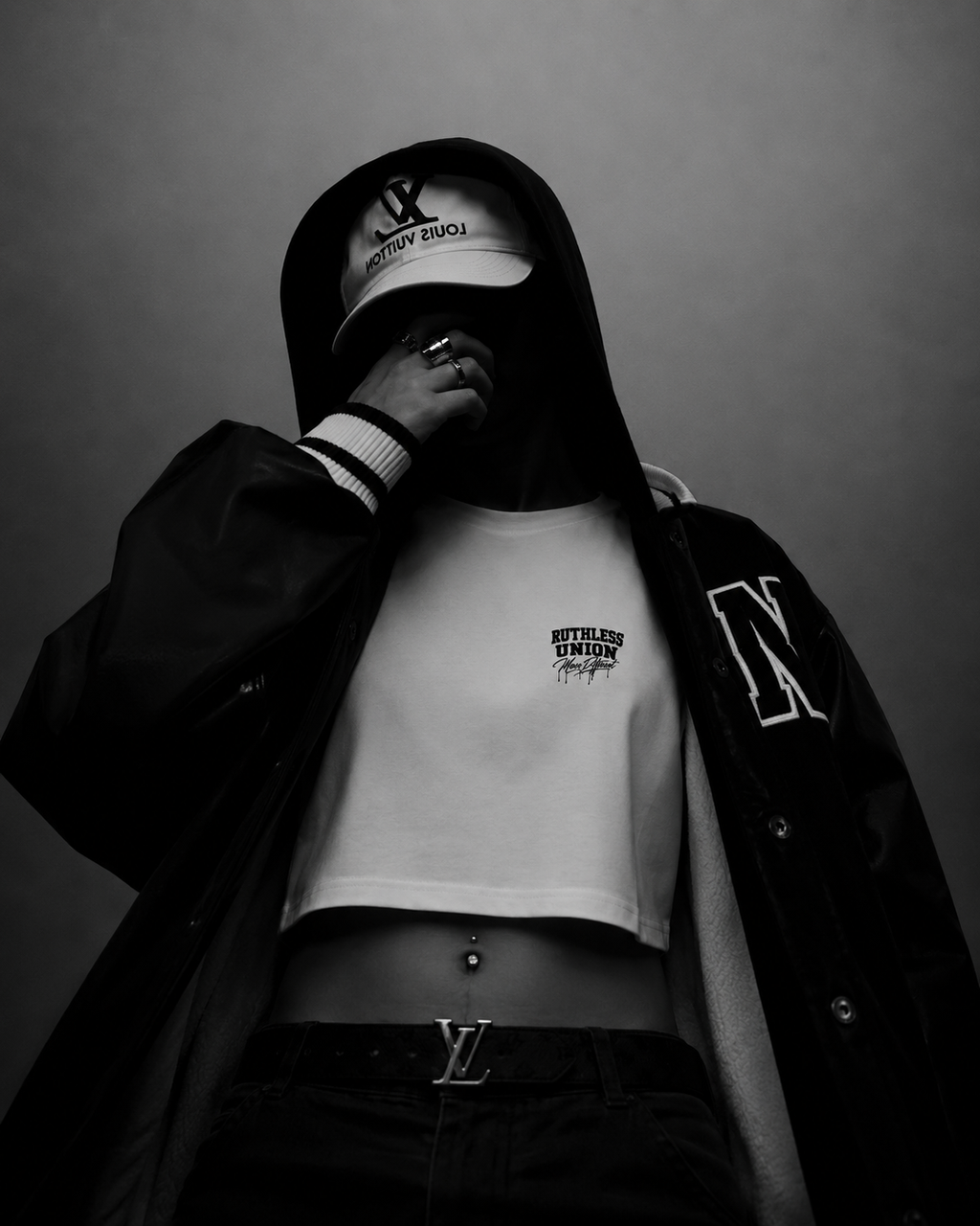 Icon Crop Top Off White