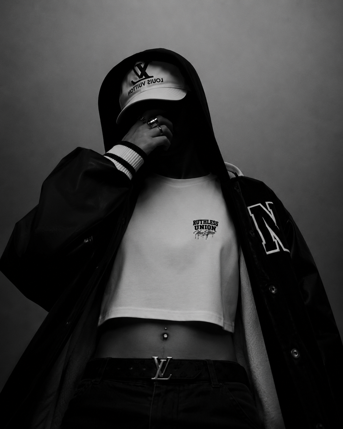 Icon Crop Top Off White
