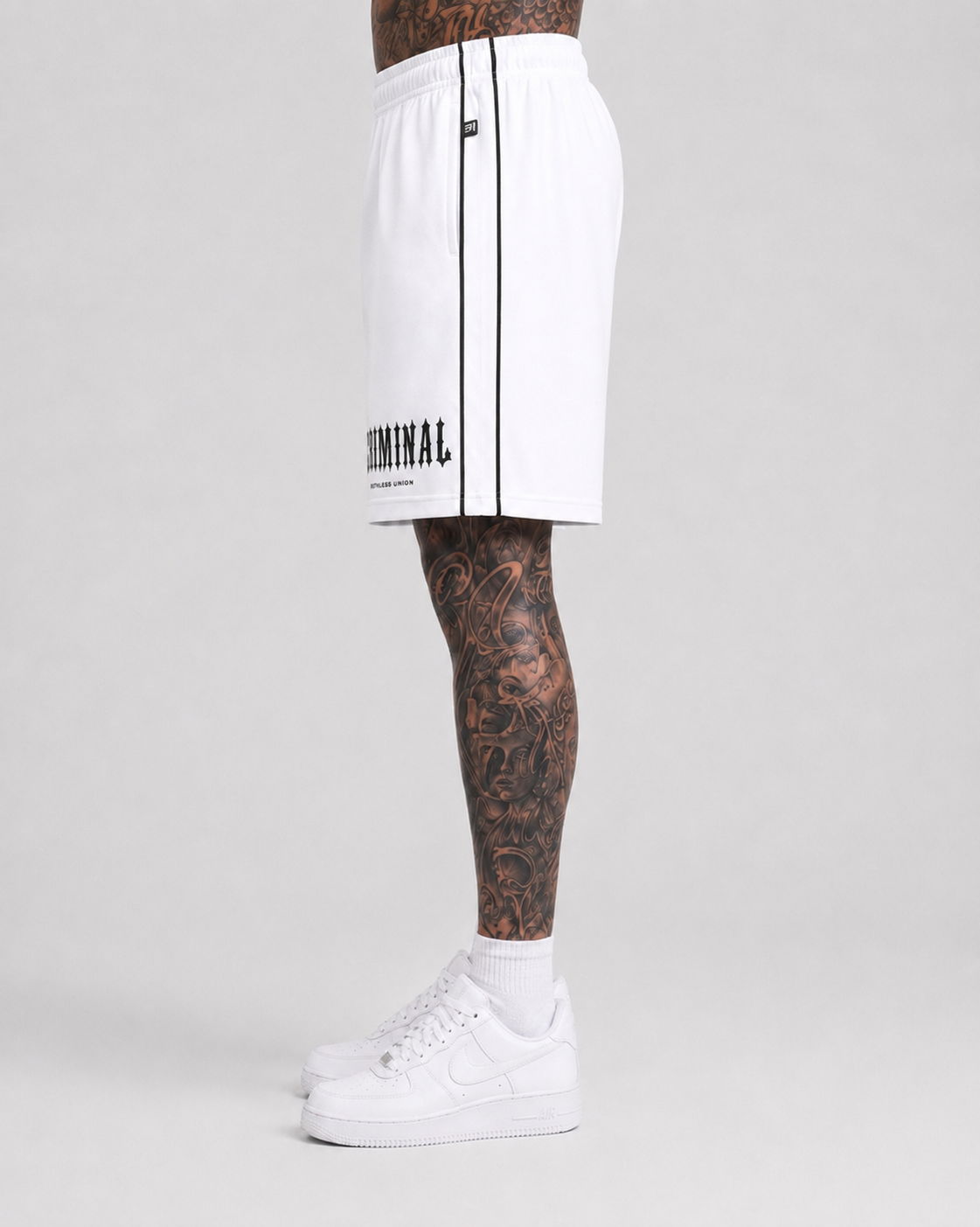 Criminal Performance Shorts White