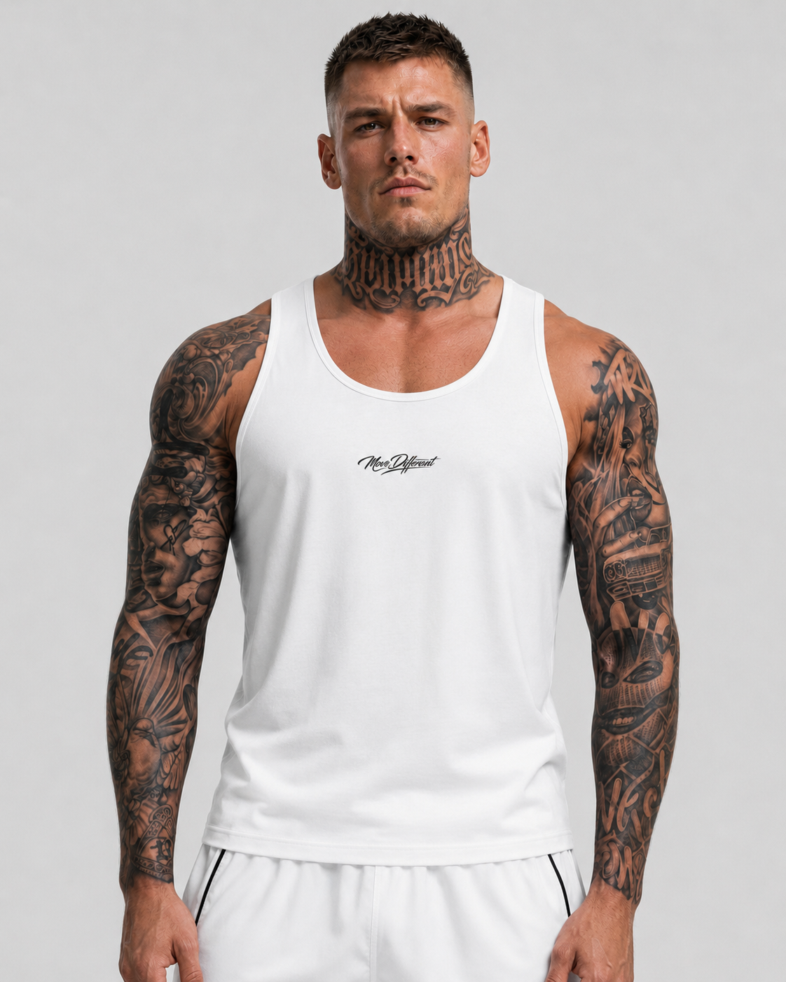 Move Different Tank White