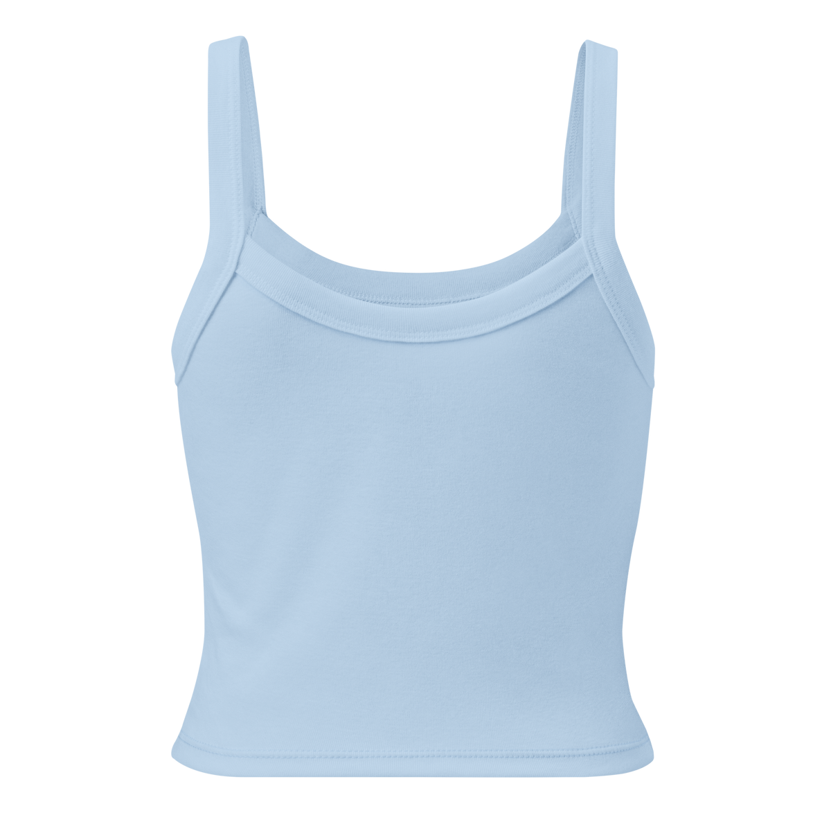Move Different Rib Top Sky Blue