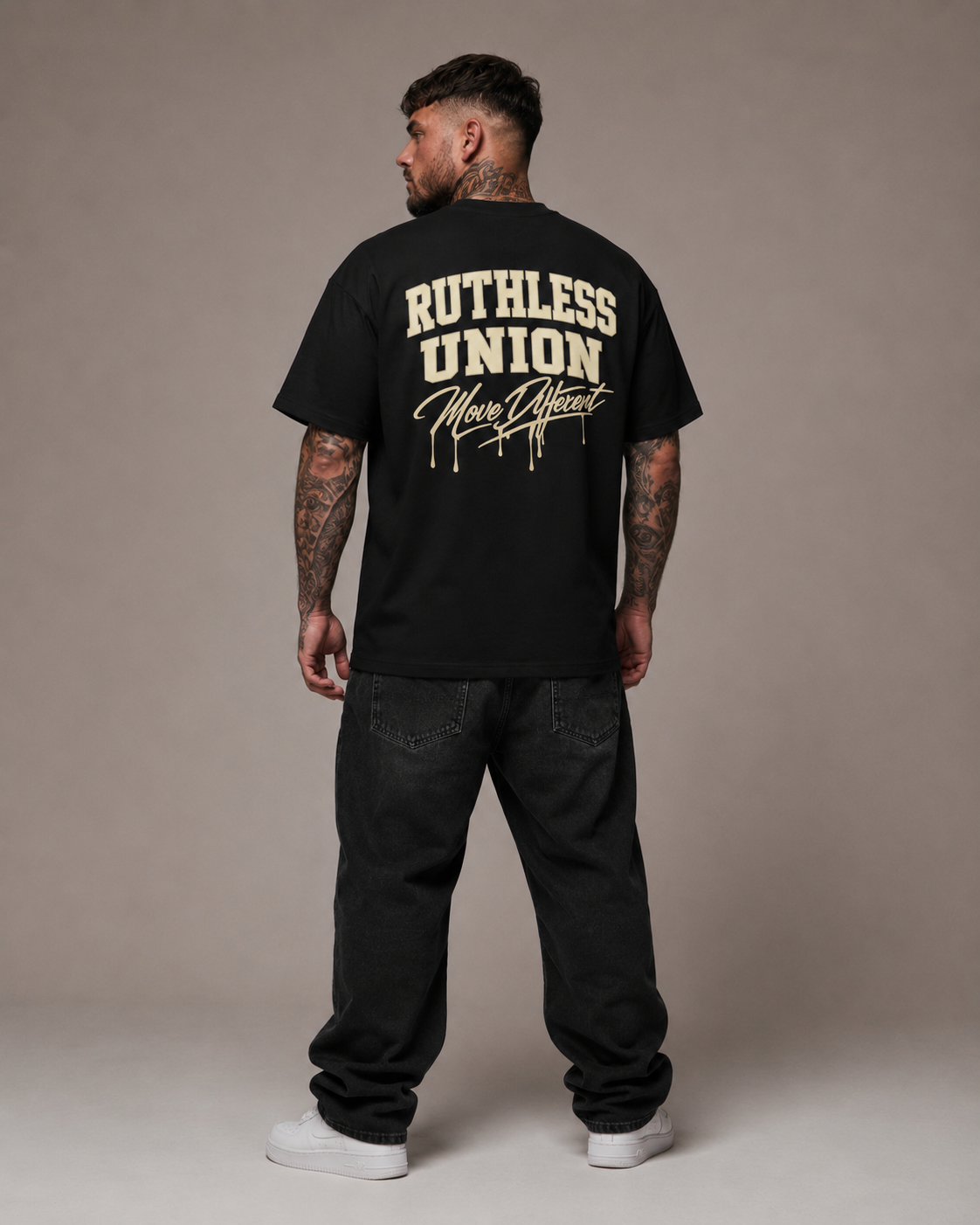 Icon Oversized Tee Black