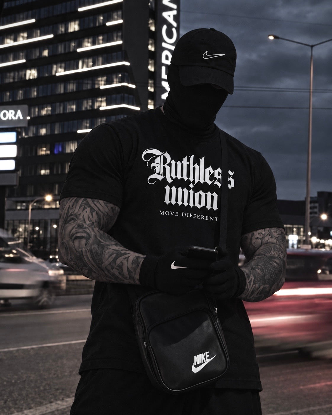 Authority Tee Black