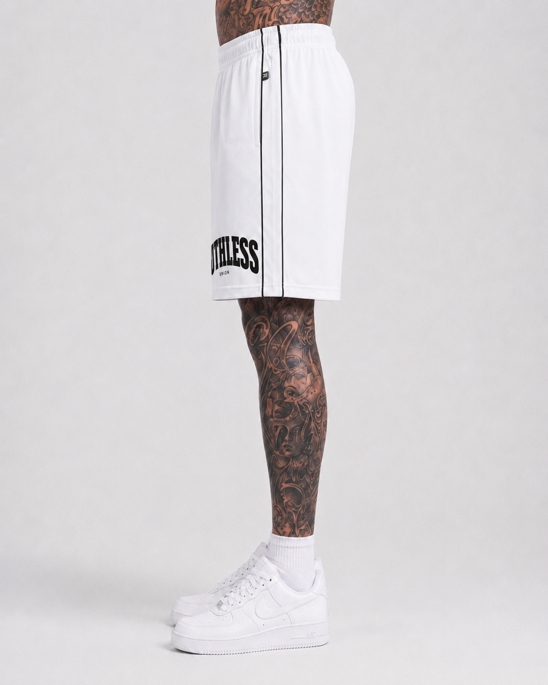 Essential Performance Shorts White