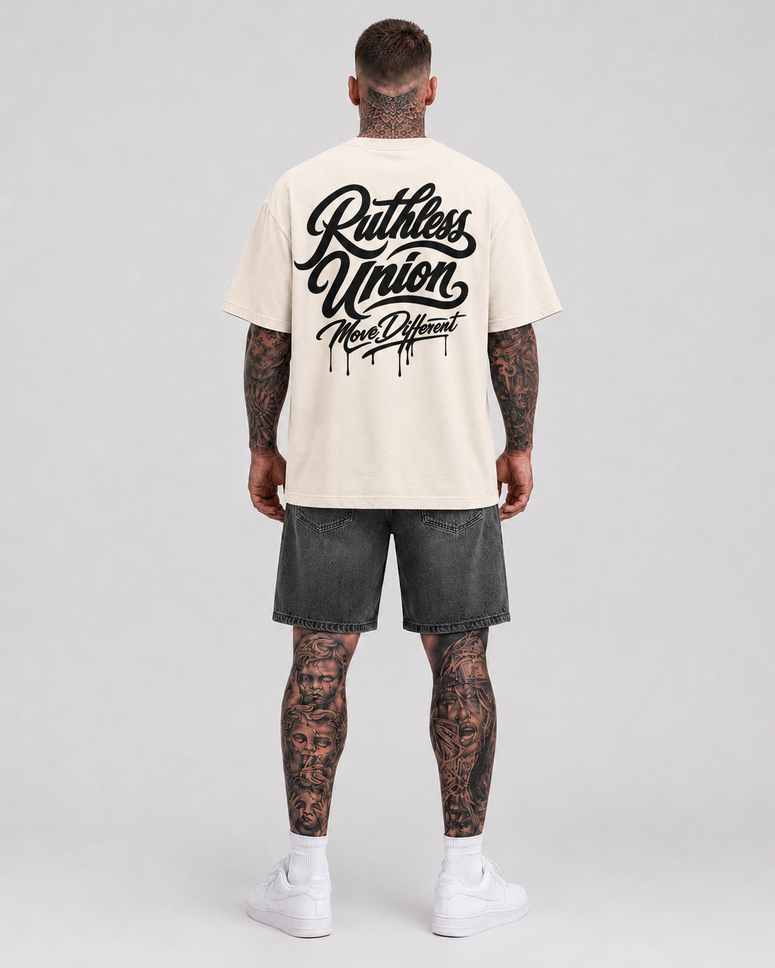 Vice Oversized Tee Off White
