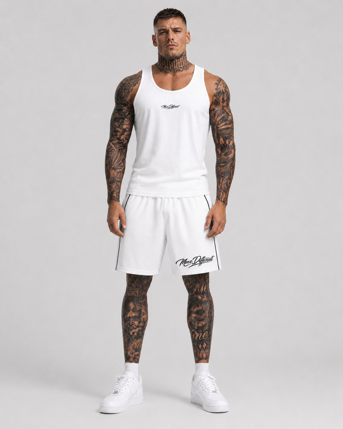 Move Different Performance Shorts White