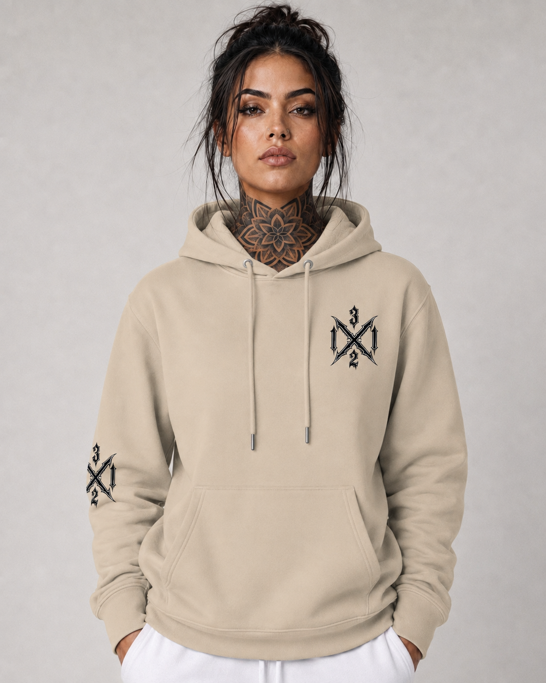 Riot Hoodie Beige Women
