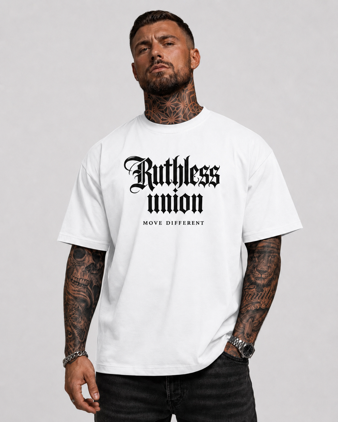 Elite Oversized Tee White
