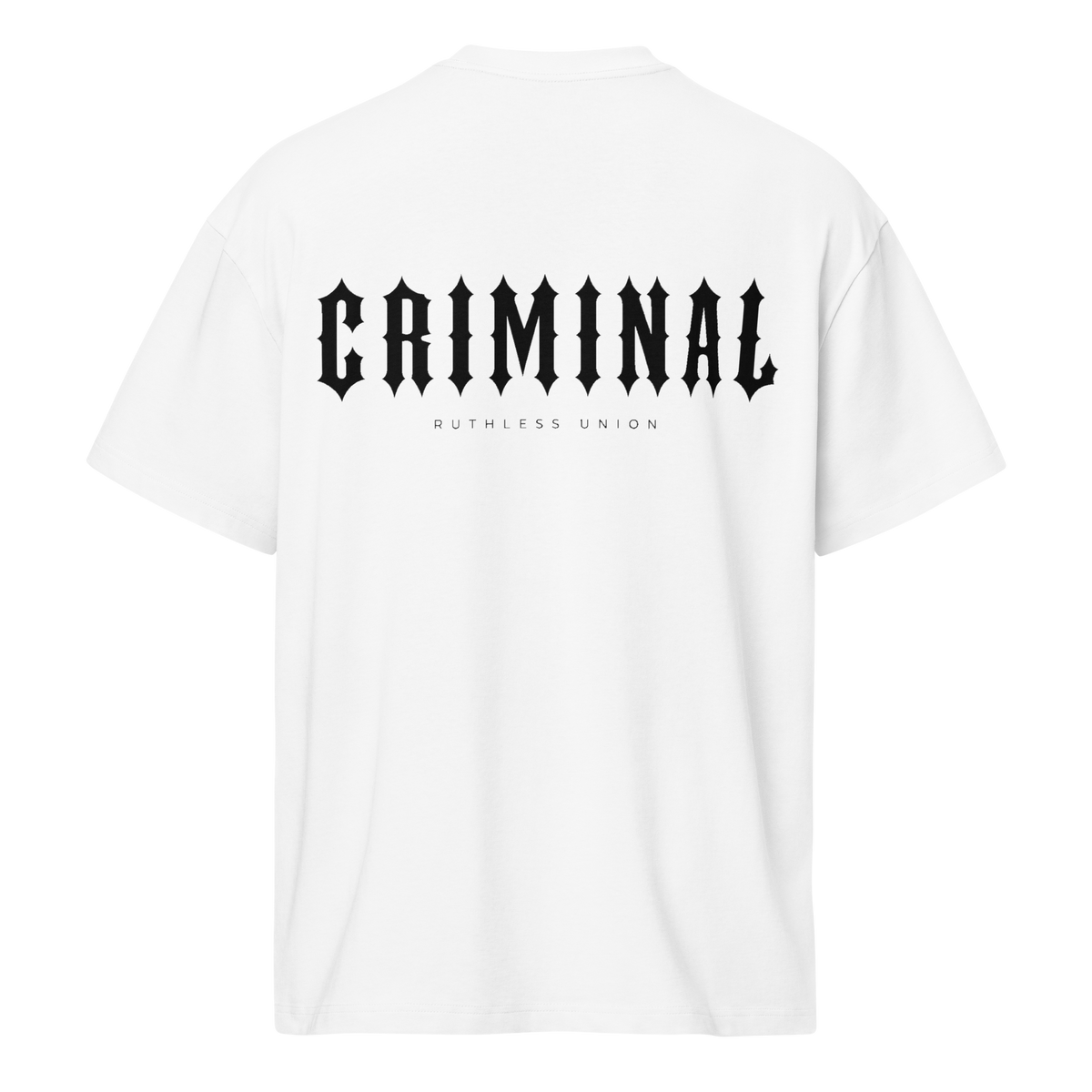 Criminal Oversized Tee White
