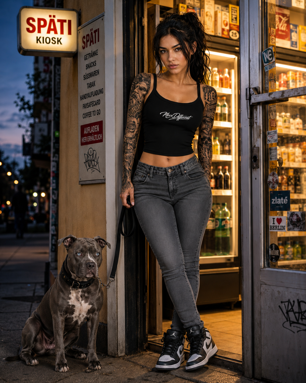 Move Different Rib Top Black