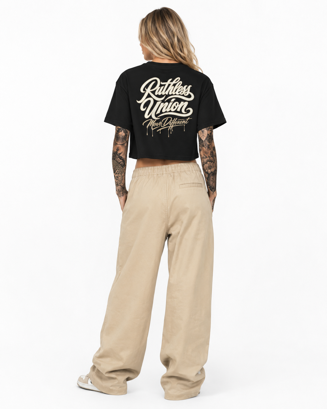 Vice Crop Top Black