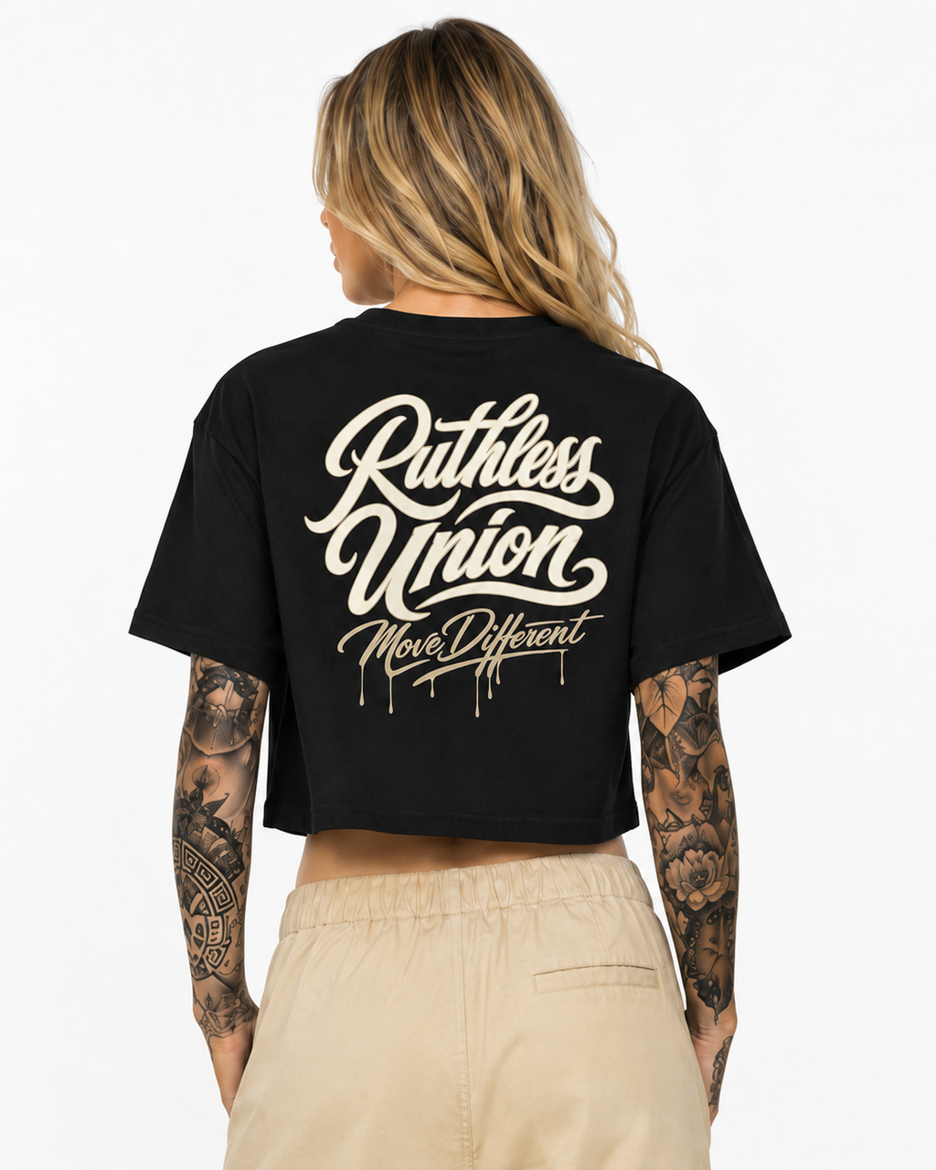 Vice Crop Top Black