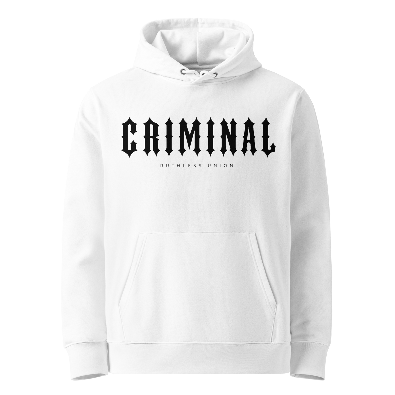 Criminal Hoodie White