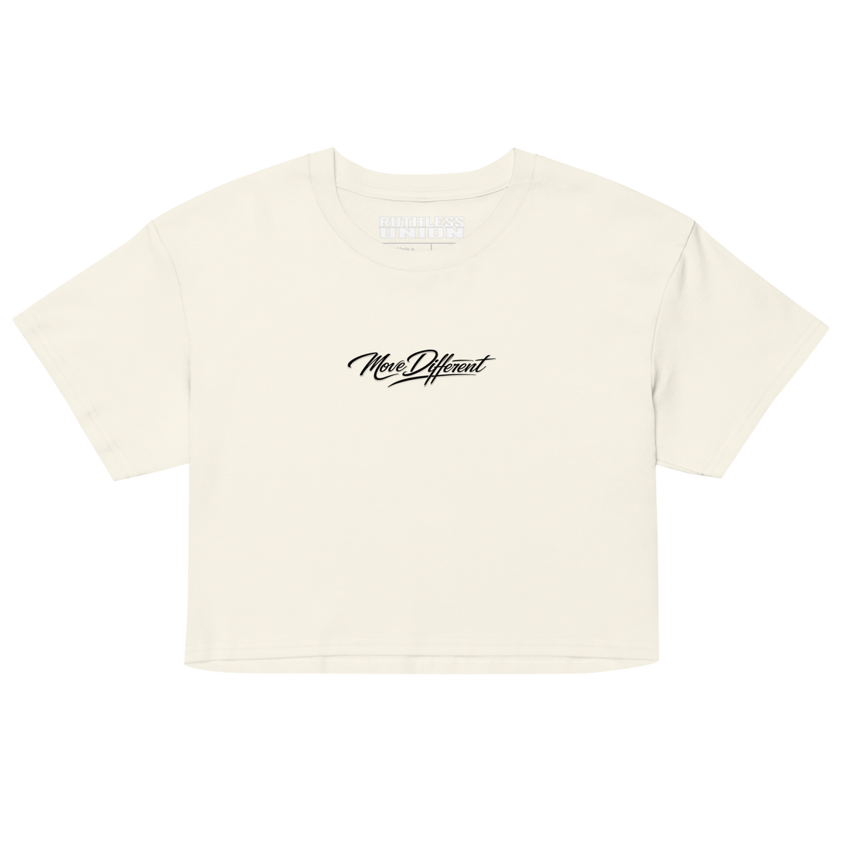 Move Different Crop Top Off White