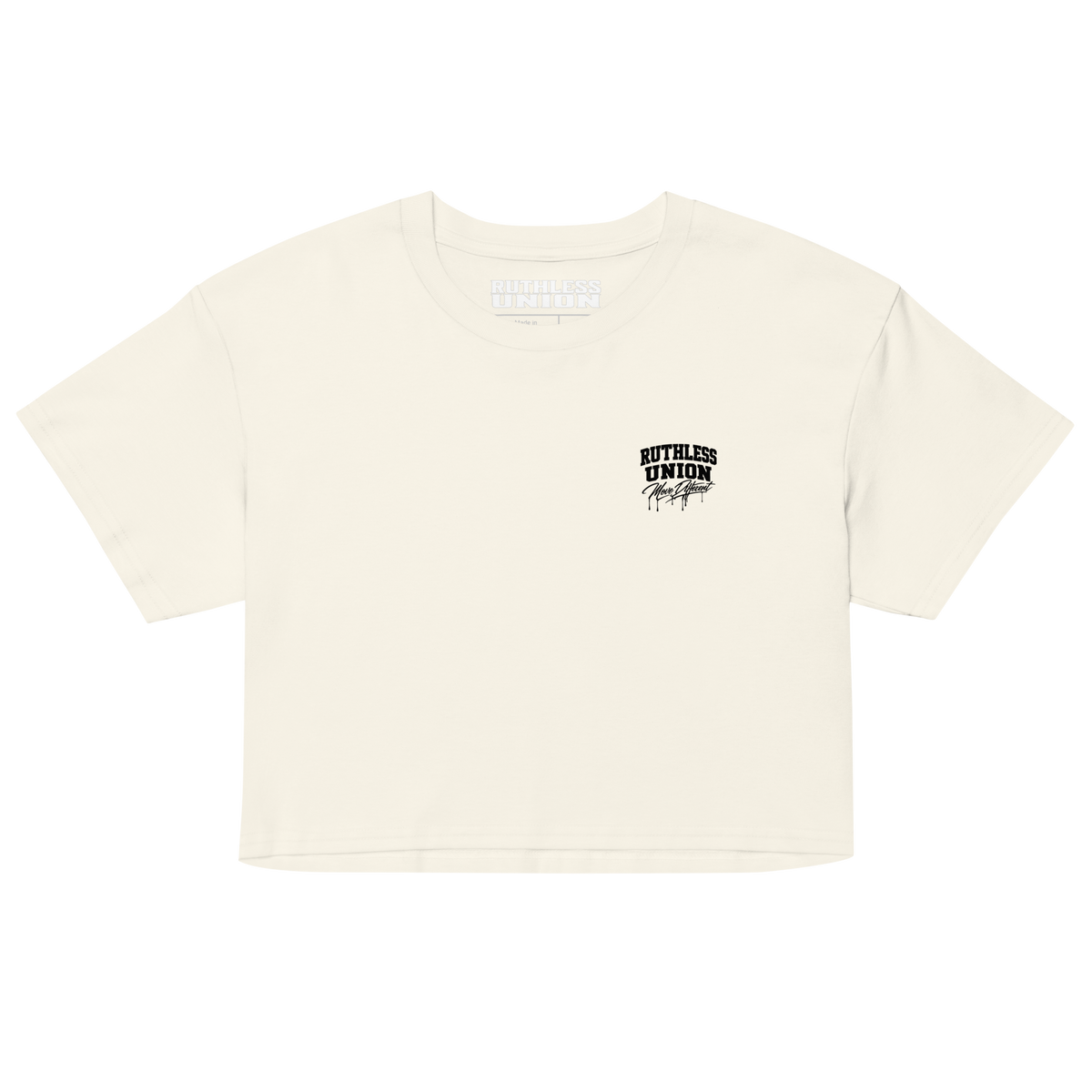 Icon Crop Top Off White